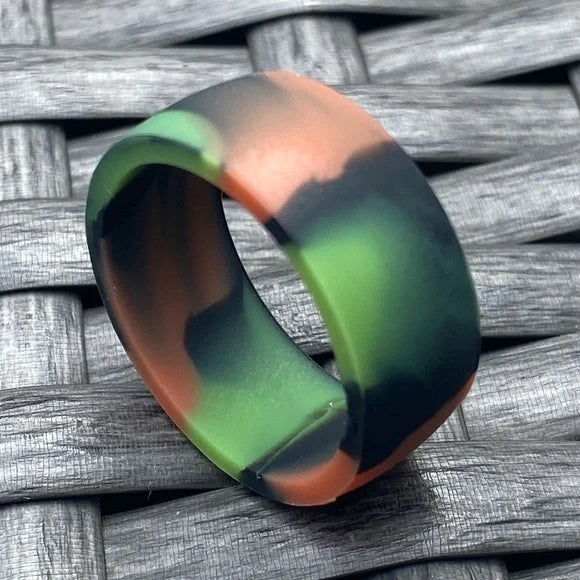 NEW - Fine Fashion Unisex Any-Activity Silicon Ring Colors 2 (Multiple Colors & Sizes)